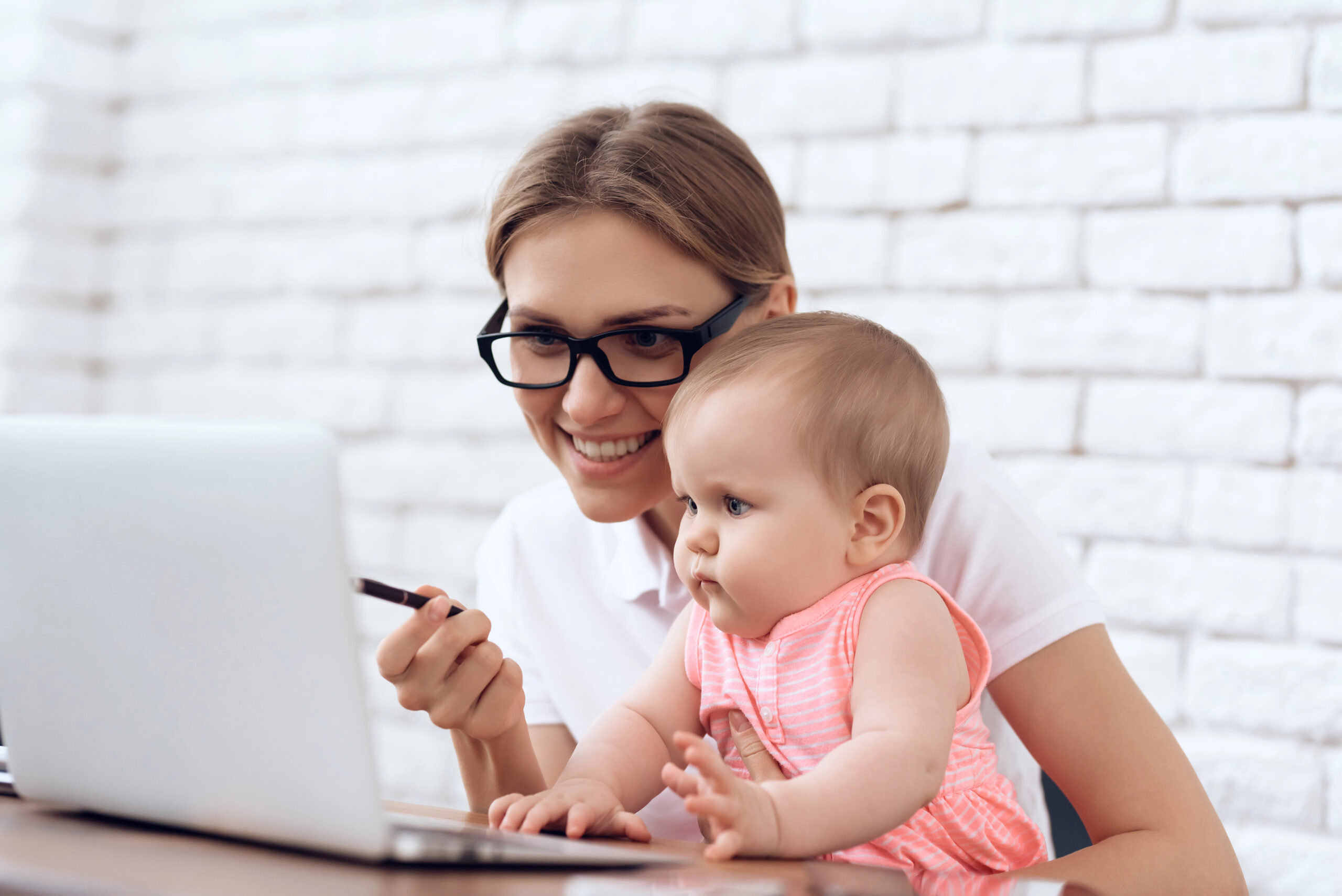 Business-mom-baby-authentic