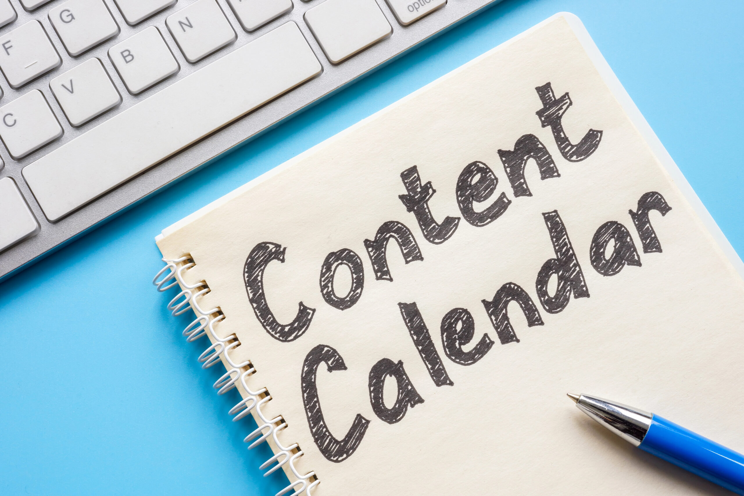 marketing content calendar